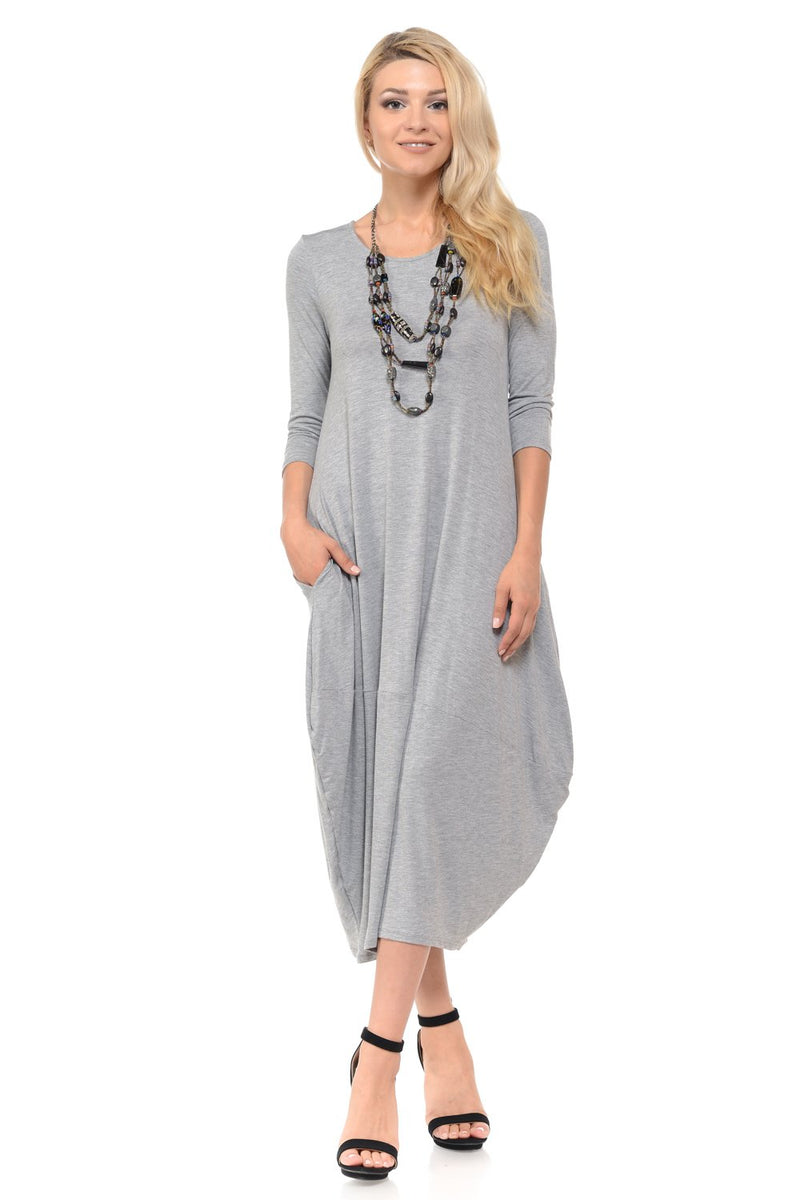 Cocoon Midi Dress