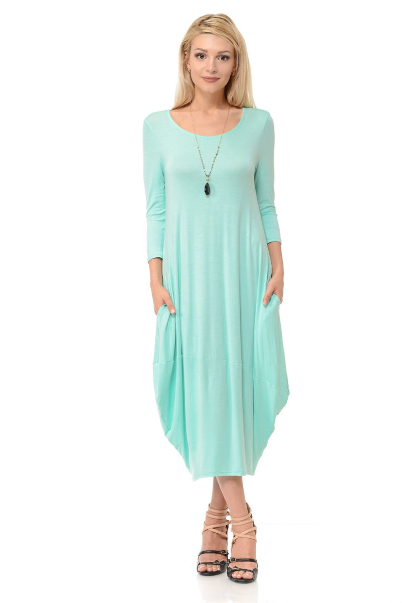 Cocoon Midi Dress