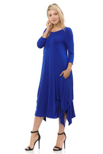 Handkerchief Dress with Pockets