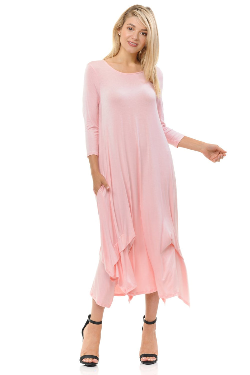 Handkerchief Dress with Pockets
