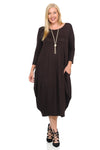 Cocoon Midi Dress Plus Size