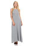 Sleeveless Maxi Dress with Pockets