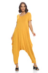 Solid Harem Jumpsuit