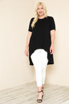 High-Low Tunic Plus Size