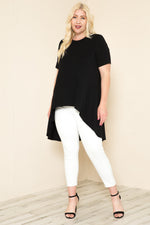 High-Low Tunic Plus Size