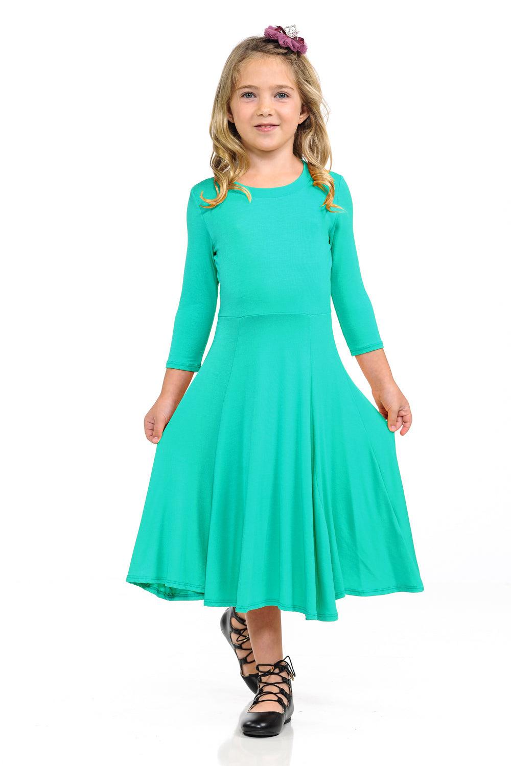 Princess Seam A-Line Dress