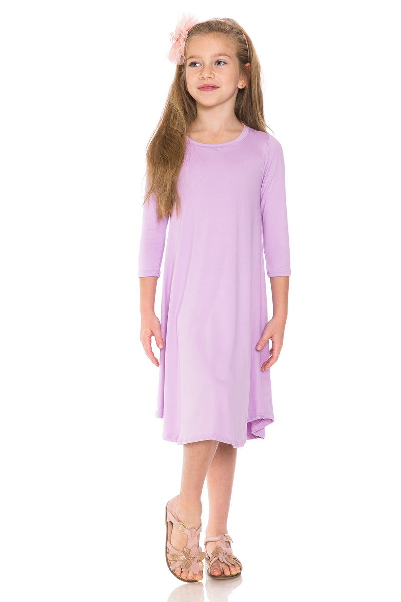 Trapeze Midi Dress