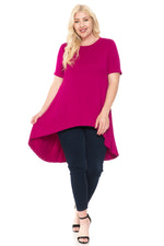 High-Low Tunic Plus Size