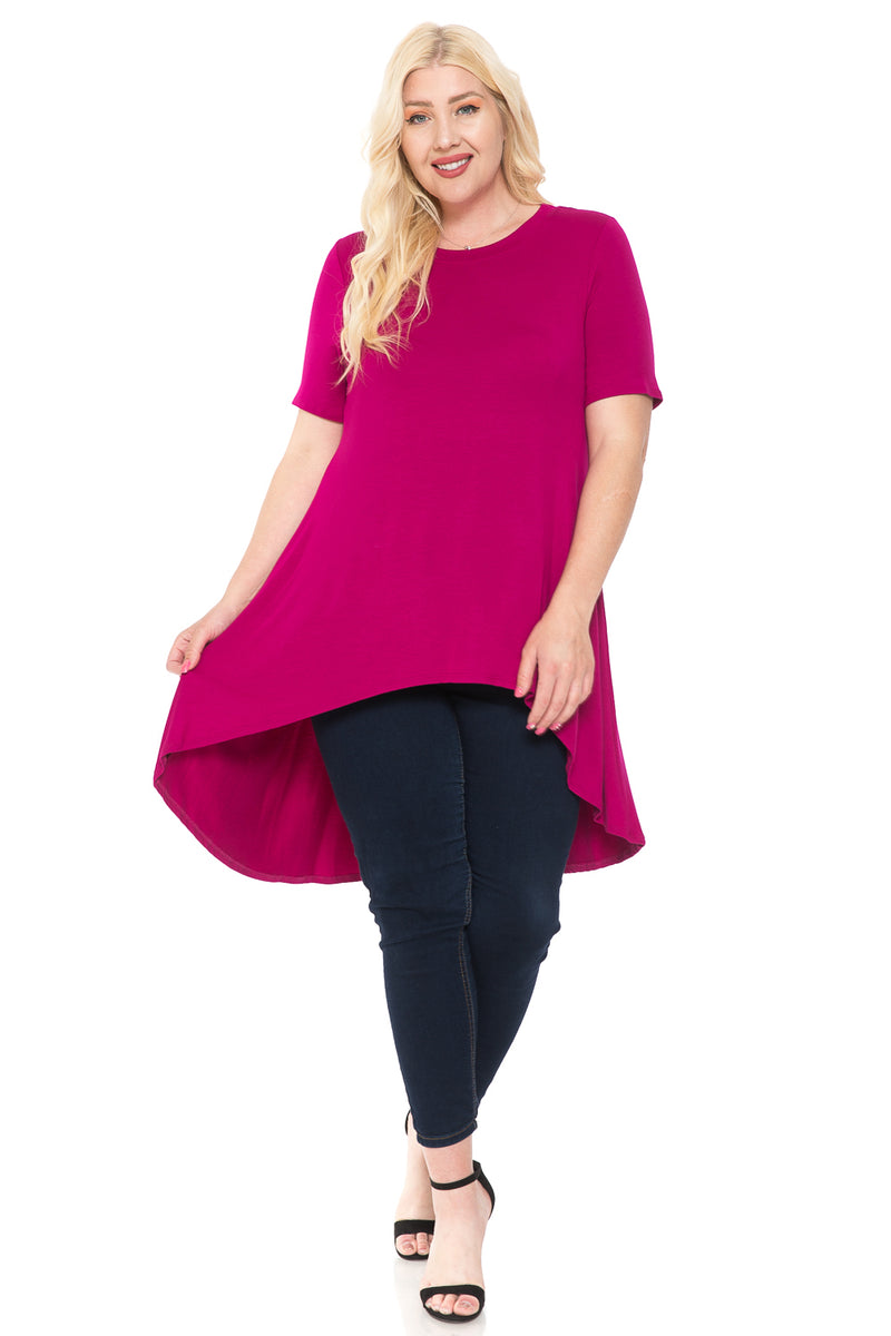 High-Low Tunic Plus Size