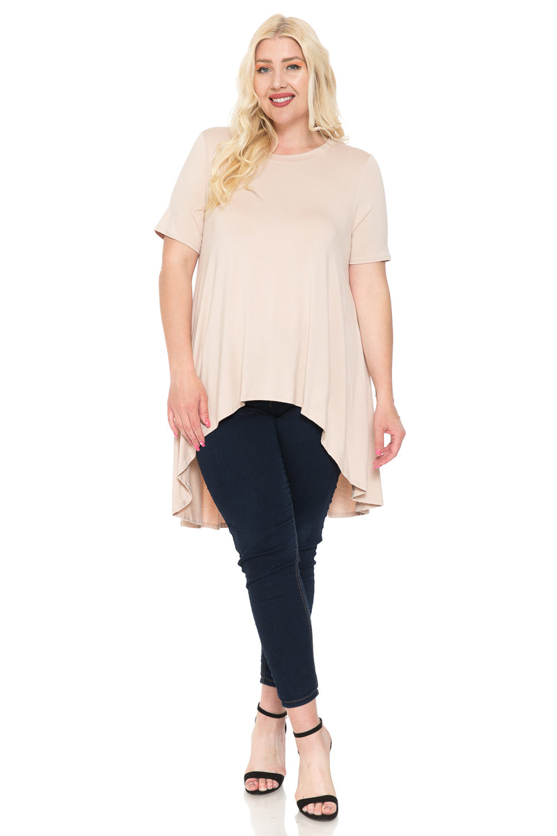 High-Low Tunic Plus Size