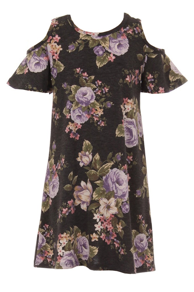 Charcoal Floral