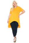 High-Low Tunic Plus Size