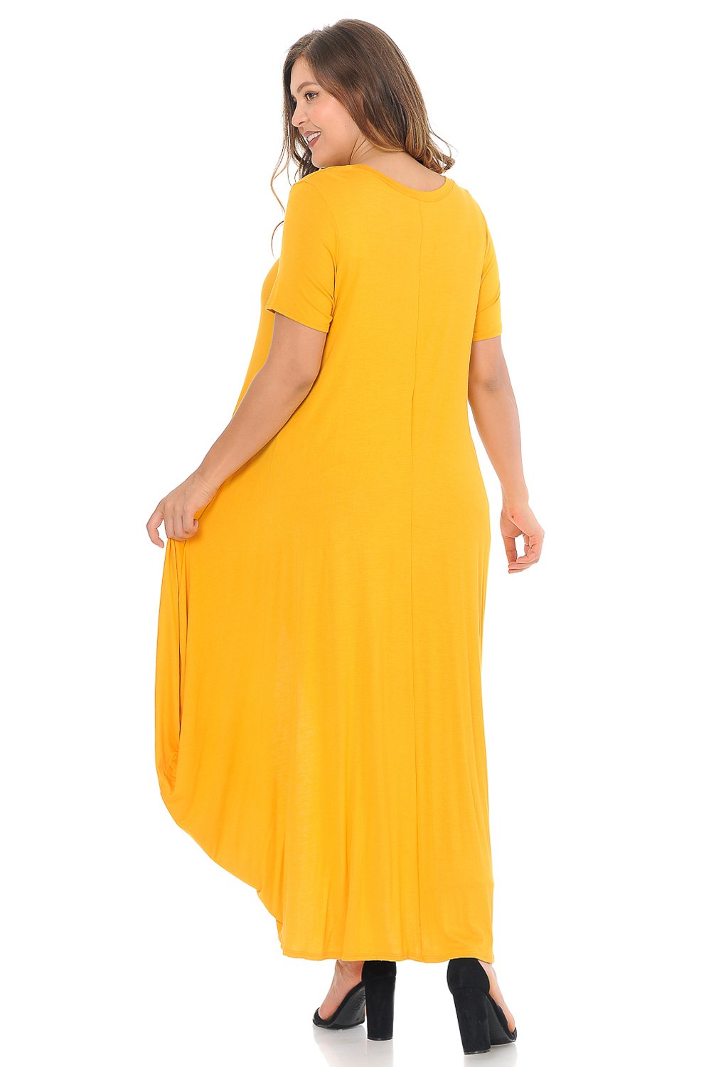 High-Low Maxi Top Plus Size