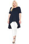 High-Low Tunic Plus Size