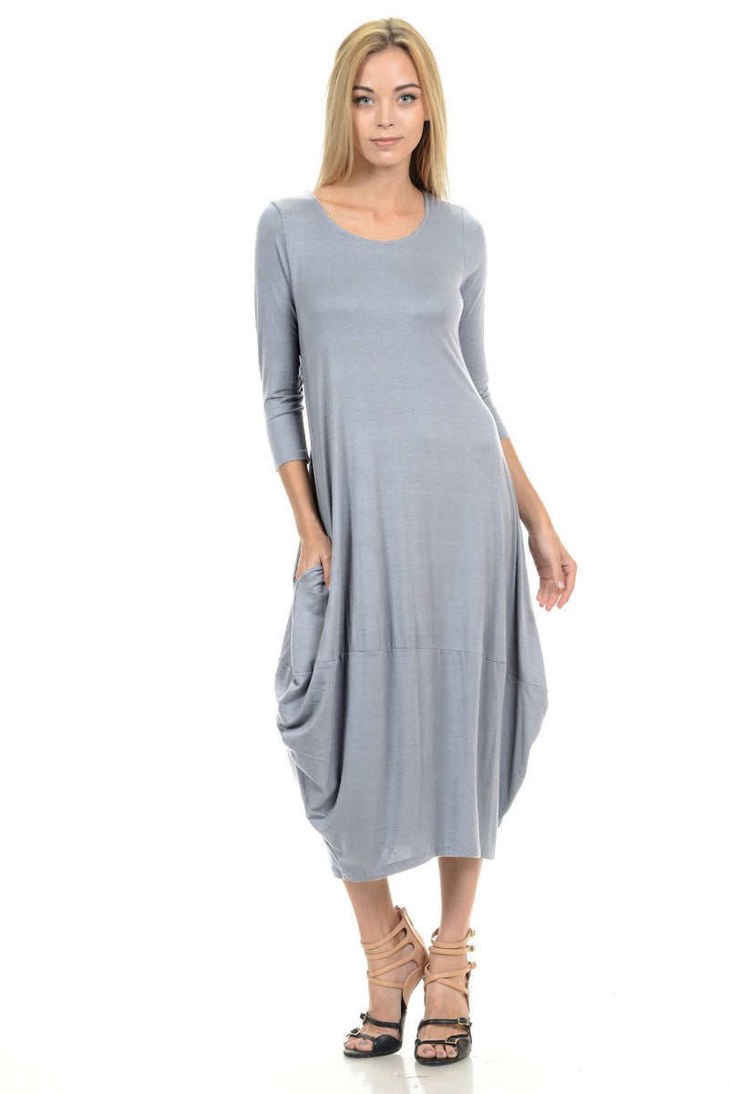 Cocoon Midi Dress