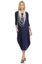 Cocoon Midi Dress