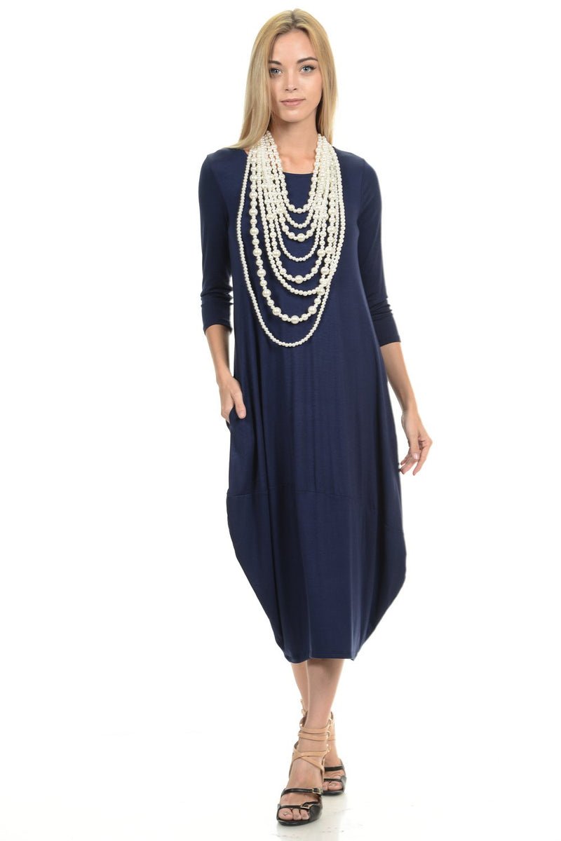 Cocoon Midi Dress
