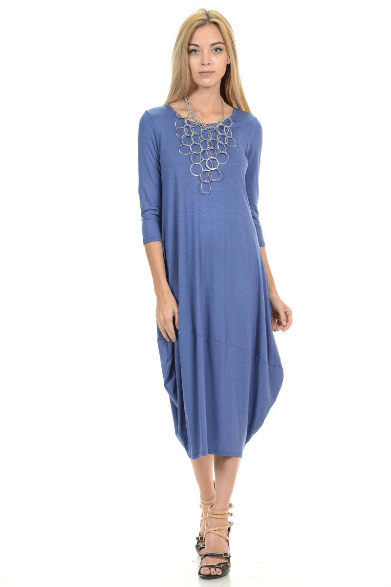 Cocoon Midi Dress