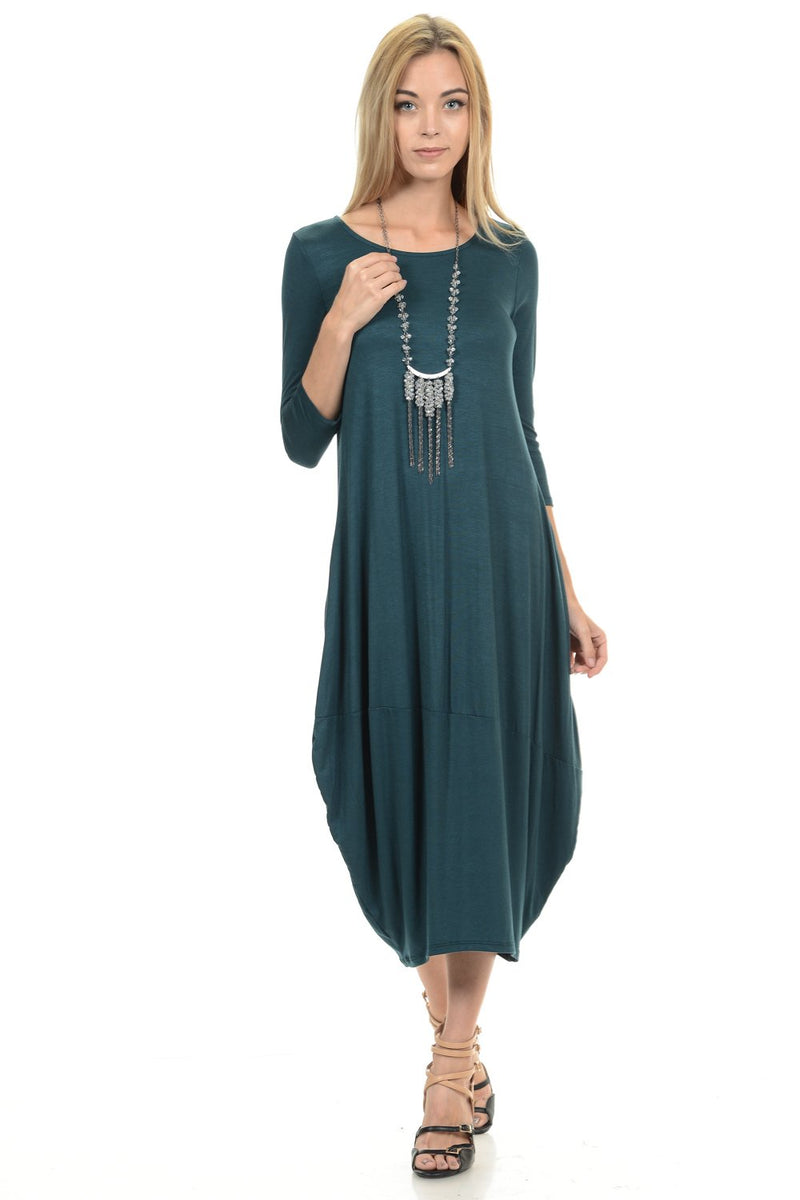 Cocoon Midi Dress