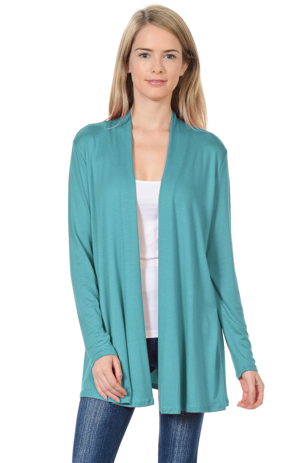 Long Sleeve Jersey Cardigan