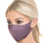 Copper Infused Face Mask - Plum (S/M)
