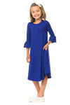 Bell Sleeve Trapeze Dress