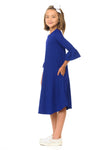 Bell Sleeve Trapeze Dress