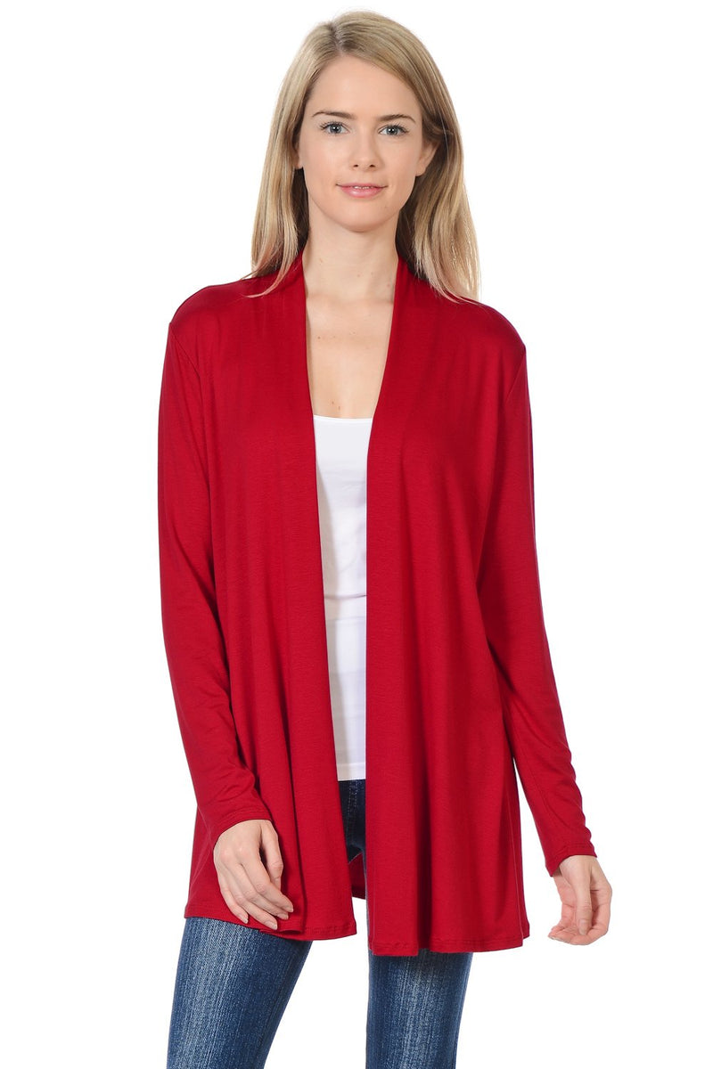 Long Sleeve Jersey Cardigan
