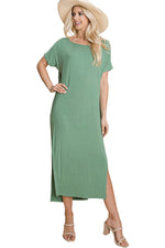 Side Slits Maxi Dress