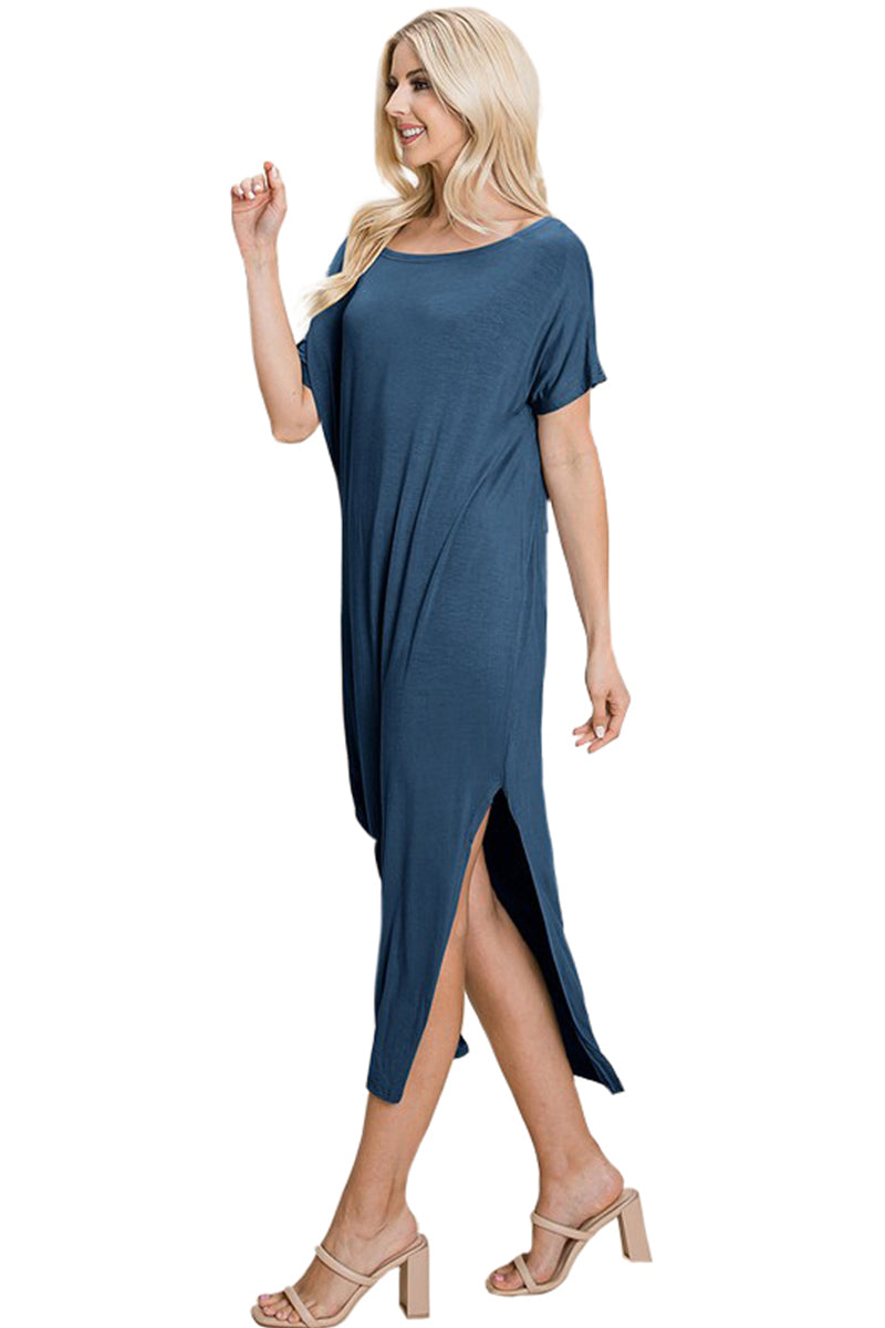 Side Slits Maxi Dress
