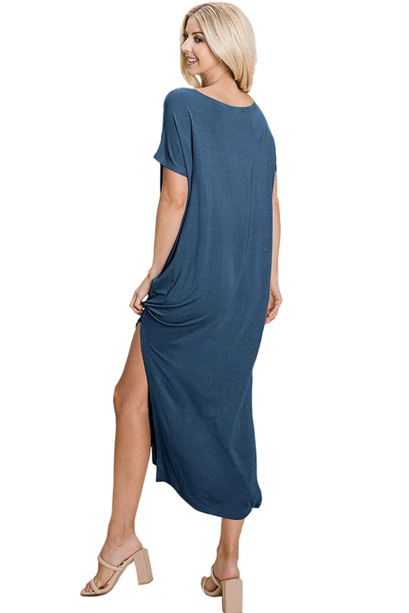 Side Slits Maxi Dress