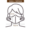 Copper Infused Face Mask - Plum (S/M)
