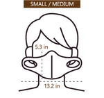 Copper Infused Face Mask - Plum (S/M)