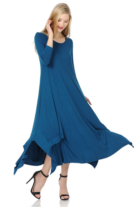Handkerchief Dress with Pockets